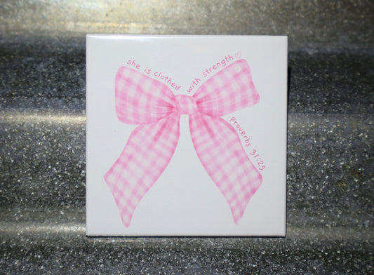 Proverbs 31:25 Magnet