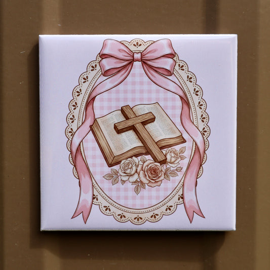Easter Cross Magnet